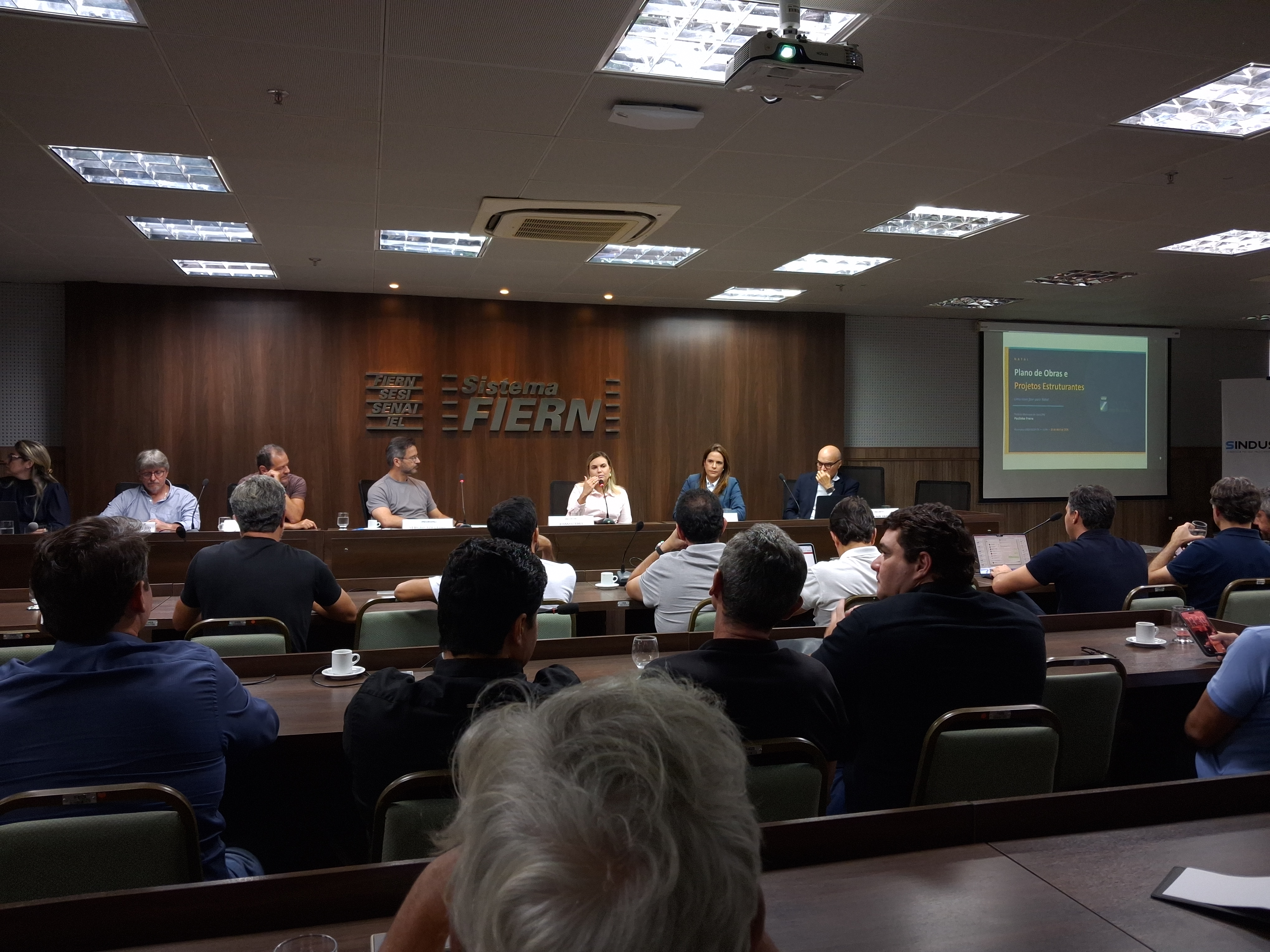 Diálogo entre setor público e construção civil marca a segunda assembleia da diretoria do Sinduscon-RN