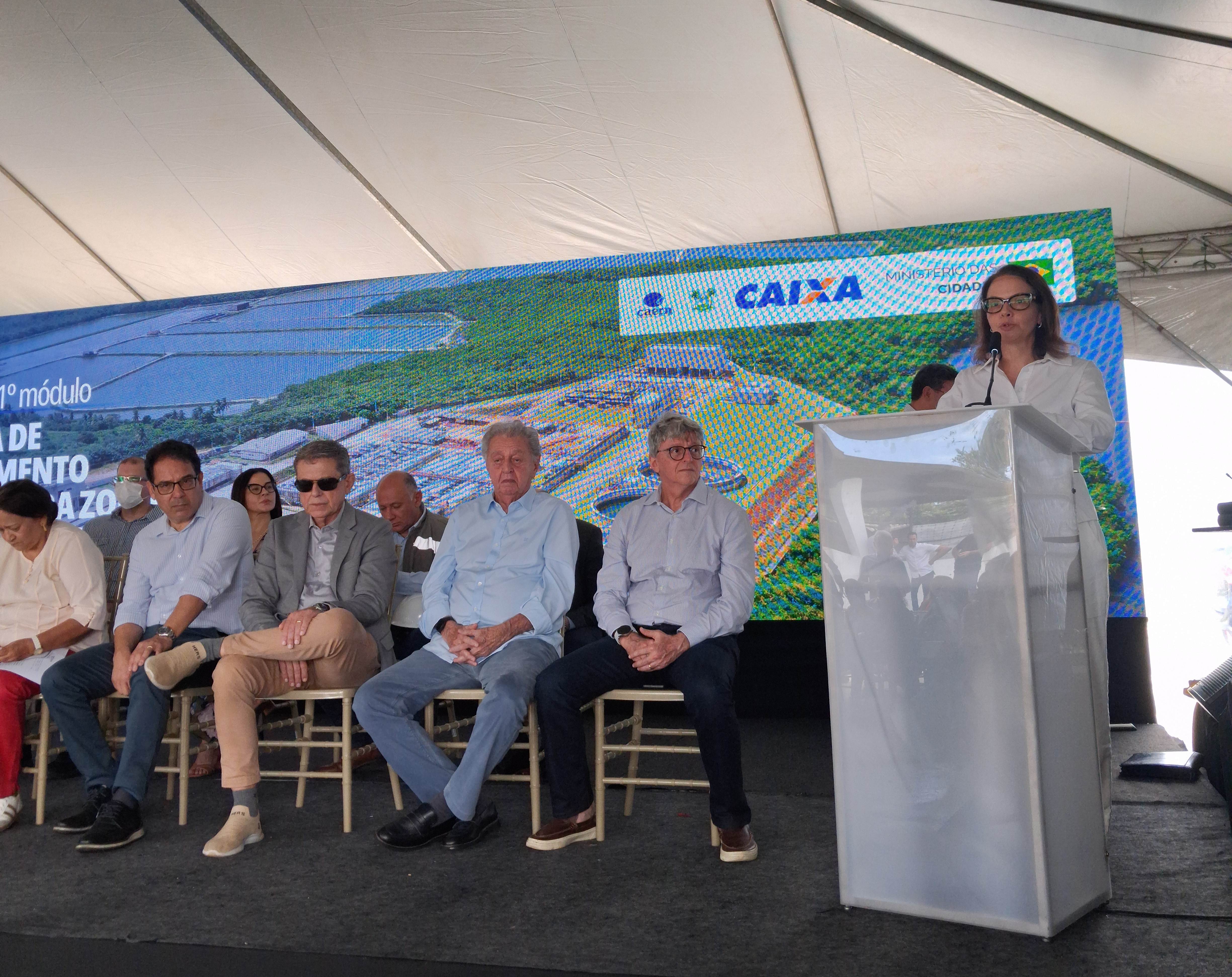 Sinduscon-RN participa da entrega da ETE Jaguaribe e destaca impactos para o desenvolvimento da Zona Nort